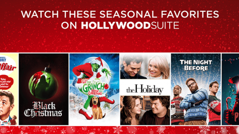 Hollywood Suite Holiday Movies feature